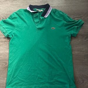 Lacoste Men's Polo Shirt in Classic Green